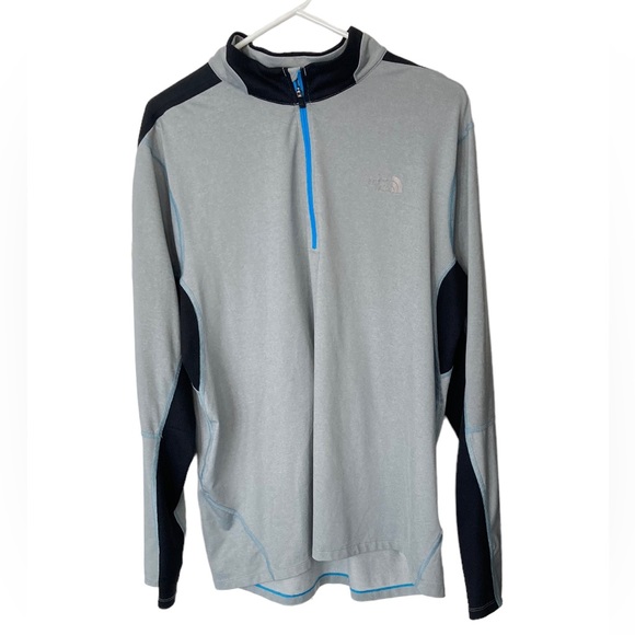 The North Face Quarter Zip‎ Mens Long Sleeve - Picture 1 of 4